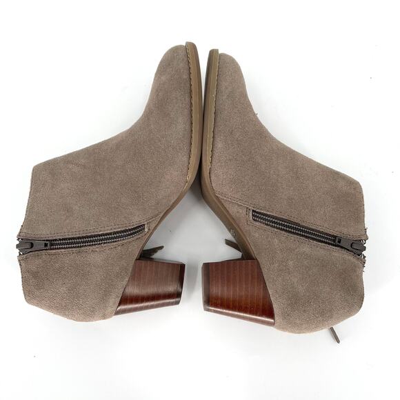 Vionic Faros Bootie Fringe Zip Side Tan 5 - Picture 4 of 9